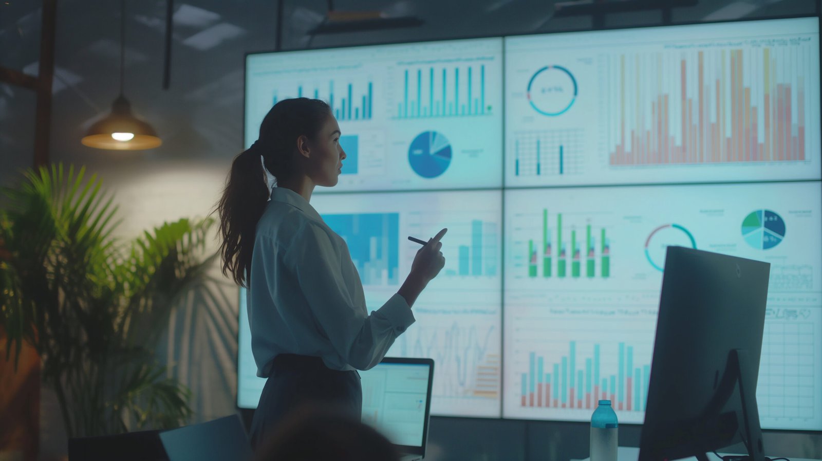 vecteezy_business-meeting-concept-female-manager-examining-sales_47395224